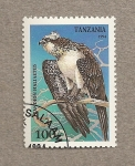 Stamps Tanzania -  Ave Pandion haliaetus