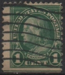 Stamps United States -  Benjamín Franklin