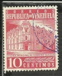 Stamps : America : Venezuela :  Oficina Principal de Correos en Caracas
