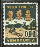 Stamps Venezuela -  Vuelo Aolo 11