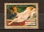 Stamps United Arab Emirates -  ANGÉLICA  Y  EL  HERMITAÑO