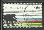 Stamps : America : Venezuela :  Campeonatos Mundiales de Ciclismo de San Cristobal