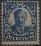 Stamps United States -  Theodoro Roosevelt