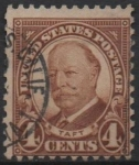 Stamps United States -  William H. Taft