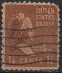 Stamps United States -  Martha Washington