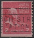 Stamps United States -  Adams