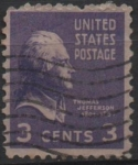 Stamps United States -  Jefferson 