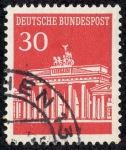 Sellos de Europa - Alemania -  Puerta de Bradenburgo
