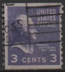 Stamps United States -  Jefferson 