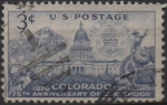 Stamps United States -  colorado Capitolio 
