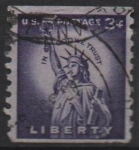 Stamps United States -  Estatua d' l' Livertad