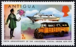 Stamps America - Antigua and Barbuda -  Union Postal Universal