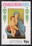 Stamps Antigua and Barbuda -  Navidad 1974