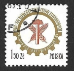 Stamps Poland -  2187 - VIII Congreso de Sindicatos Polacos