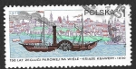 Sellos de Europa - Polonia -  2341 - 150 Aniversario de la Navegación por el Río Vístula