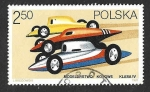 Stamps Poland -  2475 - Coches de Carreras