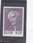 Stamps Belgium -  Paul Hymans (1865-1941) - Profesor