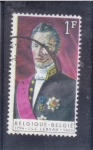 Stamps Belgium -  RETRATO- › Joseph Lebeau (1794-1865) de Albert Schollaert