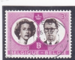 Sellos de Europa - Blgica -  Boda real Fabiola y Balduino 