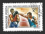 Sellos de Europa - Hungr�a -  2918 - XXVI Campeonato Europeo de Boxeo