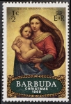 Stamps Antigua and Barbuda -  Navidad 1969