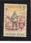 Stamps Belgium -  Cartero rural (1852)