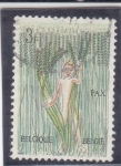 Stamps Belgium -  Niño en Wheatfield