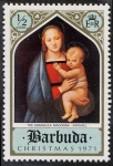 Stamps Antigua and Barbuda -  Navidad 1971