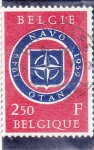 Stamps Belgium -  10º  aniversario OTAN 