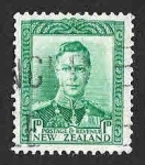 Stamps New Zealand -  227A - Jorge VI del Reino Unido