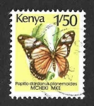 Sellos de Africa - Kenya -  340A - Cola de Golondrina Africana