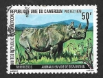 Stamps : Africa : Cameroon :  654 - Especies en Peligro de Extinción