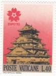 Stamps Vatican City -  EXPO'70 OSAKA