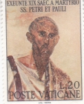 Stamps Vatican City -  MARTIRIO SAN PEDRO Y PABLO