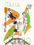 Stamps Italy -  JUEGOS DE LA JUVENTUD