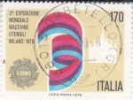 Stamps Italy -  3a EXPOSICIÓN MUNDIAL MAQUINARIA MILANO'79