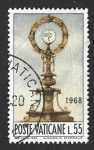 Stamps Vatican City -  462 - Viaje de Pablo VI a Bogotá