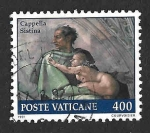 Sellos de Europa - Vaticano -  875 - Restauración de la Capilla Sixtina