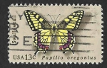 Stamps United States -  1712 - Cola de Golondrina de Oregón 
