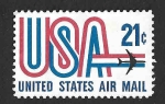 Sellos de America - Estados Unidos -  C81 - USA