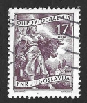 Sellos de Europa - Yugoslavia -  384A - Ganadera
