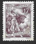 Stamps Yugoslavia -  384A - Ganadera
