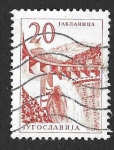 Stamps Yugoslavia -  559 - Planta Hidroeléctrica en Jablanica