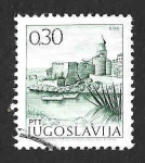 Sellos de Europa - Yugoslavia -  1066a - Castillo de Krk