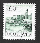 Stamps Yugoslavia -  1066a - Castillo de Krk
