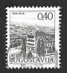 Stamps Yugoslavia -  1068 -  Edificios Modernos en Pec