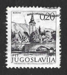 Sellos de Europa - Yugoslavia -  1352a - Iglesia y Puente de Bohinj 