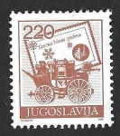 Sellos de Europa - Yugoslavia -  1936 - Diligencia del Servicio Postal