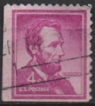 Stamps United States -  Abraham Lincoln