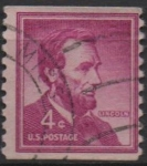 Stamps United States -  Abraham Lincoln